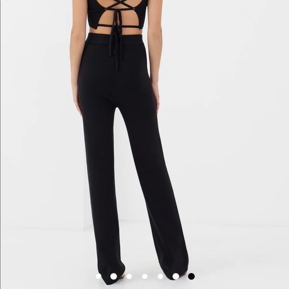 4th & Reckless Scorino Tie Knit Pants - size 8 - Picture 4 of 14